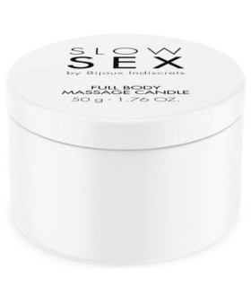 BIJOUX - SLOW SEX VELA DE MASAJE CORPORAL 50 G