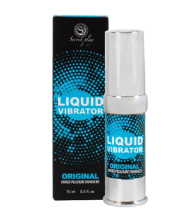 SECRETPLAY - VIBRADOR LIQUIDO ESTIMULADOR UNISEX 15 ML.