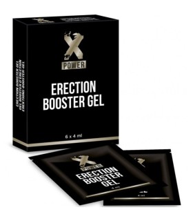 XPOWER - ERECTION BOOSTER GEL POTENCIADOR ERECCION 6 X 4 ML