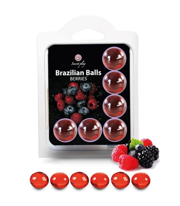 SECRETPLAY - BRAZILIANS BALLS FRUTAS DEL BOSQUE