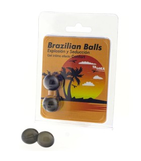 TALOKA - BRAZILIAN BALLS GEL EXCITANTE EFECTO CONFORT 2 BOLAS