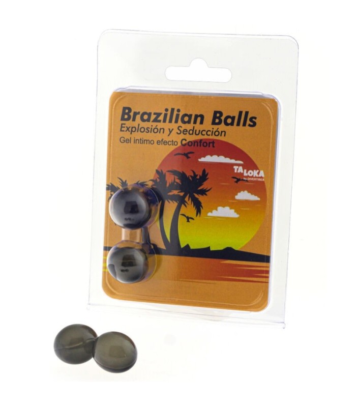 TALOKA - BRAZILIAN BALLS GEL EXCITANTE EFECTO CONFORT 2 BOLAS