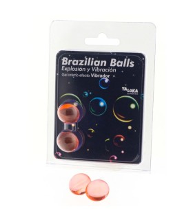 TALOKA - BRAZILIAN BALLS GEL EXCITANTE EFECTO VIBRACIÓN 2 BOLAS