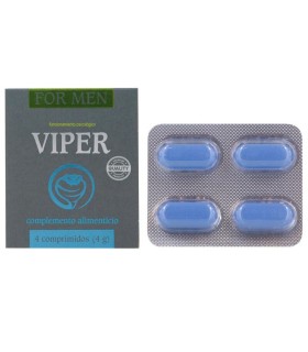 COBECO - VIPER POTENCIADOR MASCULINO 4 CAPSULAS