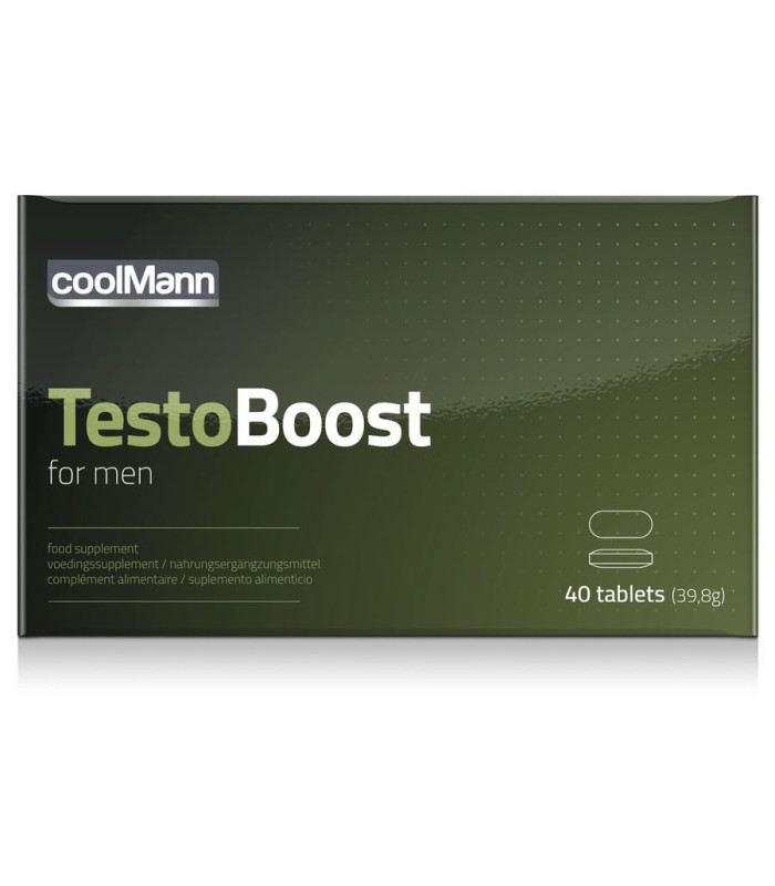 COBECO - COOLMANN TESTO BOOST POTENCIADOR CON TRIBULUS TERRESTRIS 40 TABS