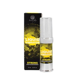 SECRETPLAY - VIBRADOR LÍQUIDO ESTIMULADOR UNISEX STRONG  15 ML