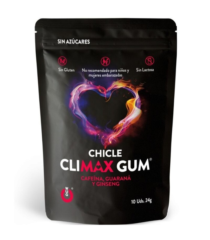 WUG SEX SENSE - CLIMAX CHICLE 10 UNIDADES