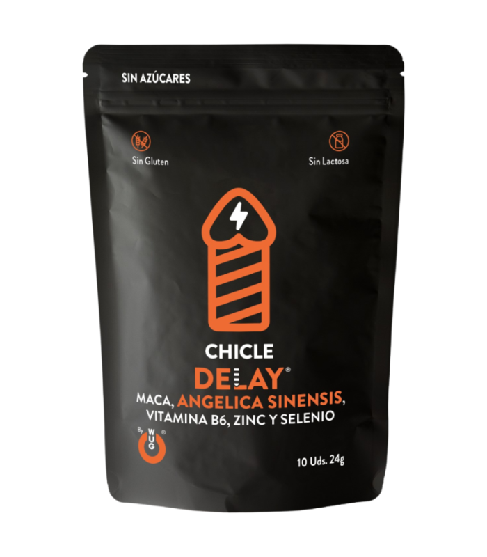 WUG SEX SENSE - DELAY CHICLE RETARDANTE EYACULACION 10 UNIDADES