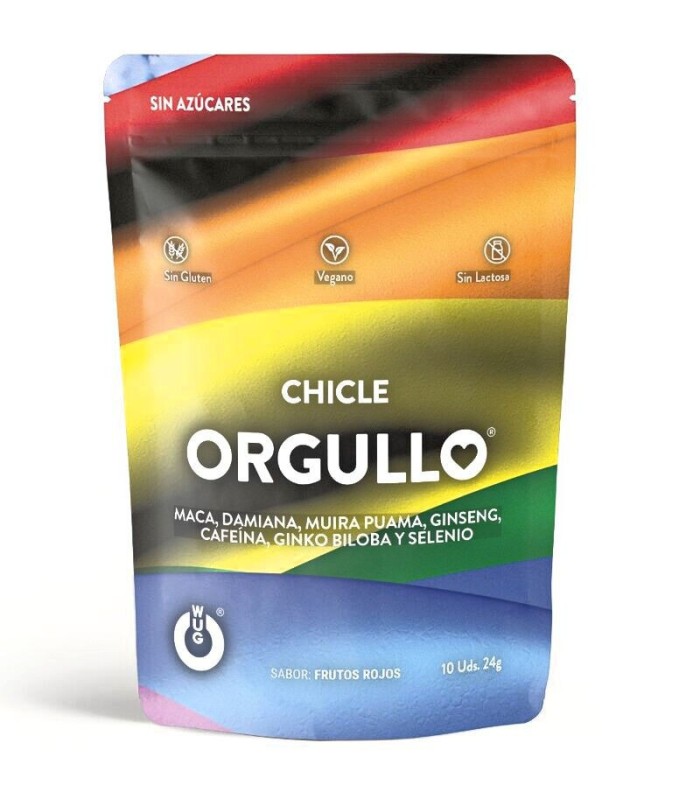 WUG SEX SENSE - ORGULLO CHICLE PRIDE LGBT 10 UNIDADES
