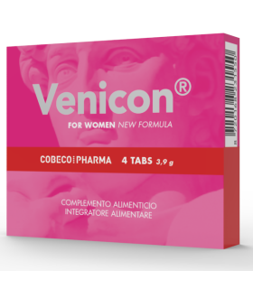 COBECO - VENICON SUPLEMENTO LIBIDO MUJER 4CAP
