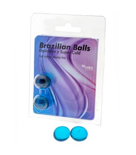 TALOKA - BRAZILIAN BALLS GEL EXCITANTE EFECTO FRÍO 2 BOLAS