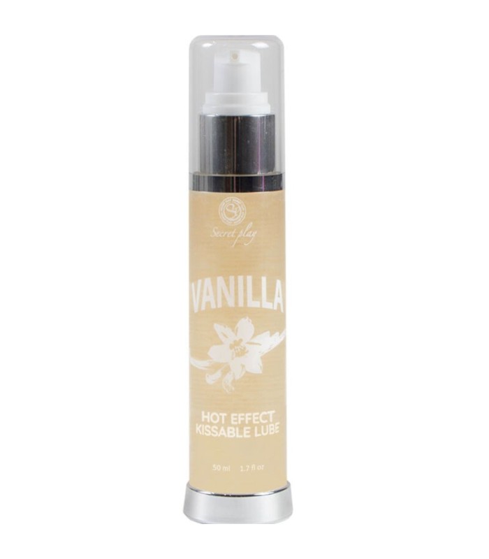 SECRETPLAY - LUBRICANTE 2-1 EFECTO CALOR VAINILLA 50 ML