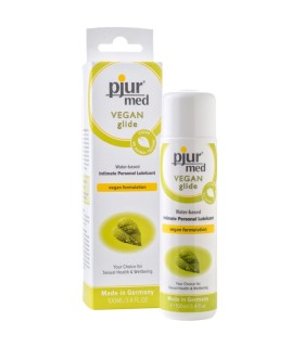 PJUR - MED VEGAN GLIDE LUBRICANTE BASE AGUA 100 ML