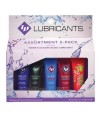 ID JUICY LUBE - SURTIDO 5X LUBRICANTE TUBE PACK 12 ML