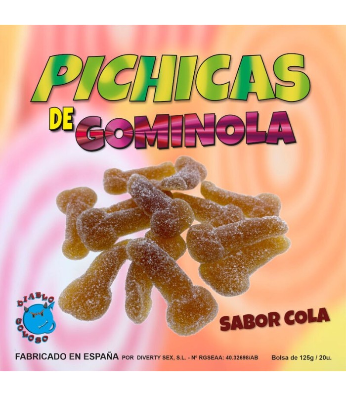 DIABLO GOLOSO - PICHITAS DE GOMINOLA COLA