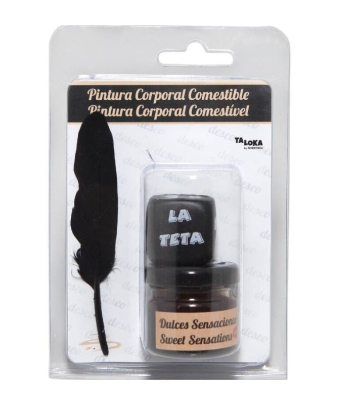 TALOKA - PINTURA CORPORAL COMESTIBLE SABOR CHOCOLATE+ DADO