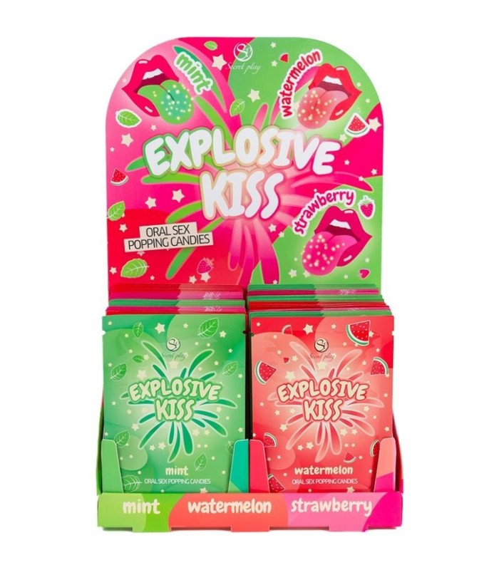 SECRET PLAY - EXPOSITOR CARAMELOS EXPLOSIVOS (48 UNIDADES)