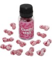DIABLO PICANTE - CANDY SEXY BOTE 12 GOMINOLAS SABOR FRESA-CEREZA