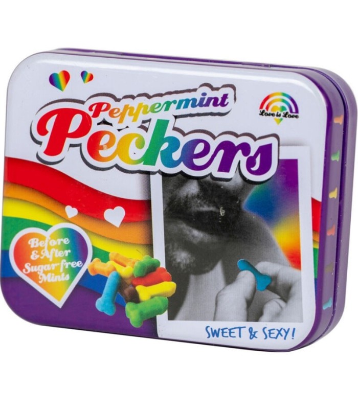 SPENCER & FLEETWOOD - PECKERS CARAMELOS ARCOIRIS DE MENTA