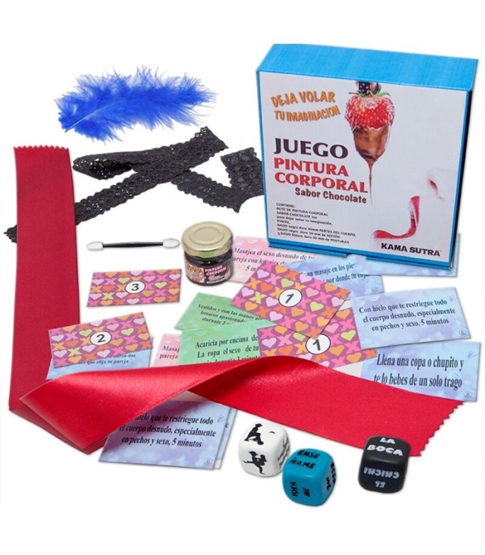 DIABLO PICANTE - JUEGO DE DADOS CON PINTURA CORPORAL