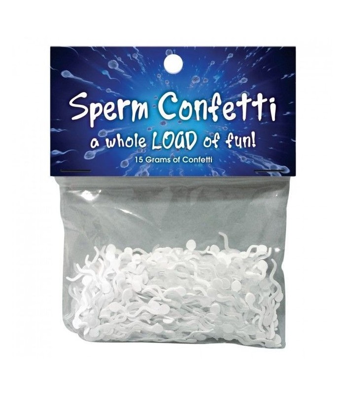 KHEPER GAMES - CONFETI EN FORMA DE ESPERMA