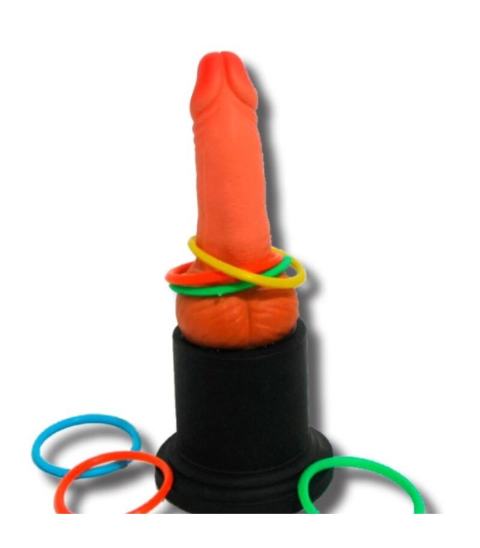 DIABLO PICANTE - JUEGO TROFEO DEL PENE Y ANILLAS