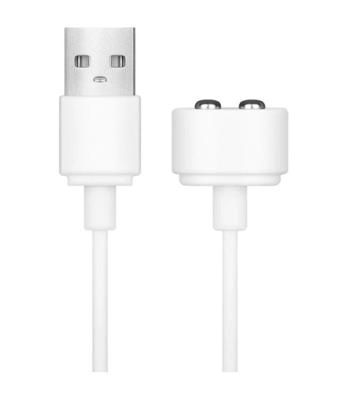 SATISFYER - CABLE USB CARGADOR BLANCO