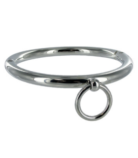 METAL HARD - BDSM COLLAR CON ARGOLLA 10CM
