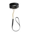 BIJOUX INDISCRETS MAZE - COLLAR CON CORREA NEGRO