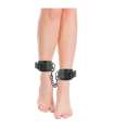 DARKNESS - ESPOSAS AJUSTABLES TOBILLOS LEATHER NEGRO