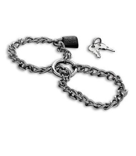 METAL HARD - ESPOSAS CON CADENA DE ACERO INOX.