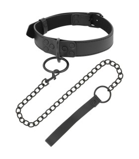 DARKNESS - COLLAR CON CADENA NEGRO