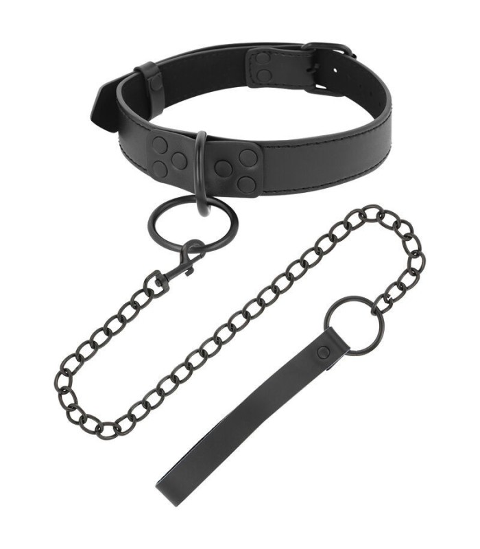 DARKNESS - COLLAR CON CADENA NEGRO