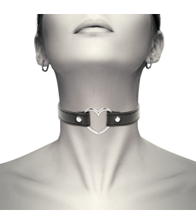 COQUETTE CHIC DESIRE - COLLAR CUERO VEGANO ACCESORIO WOMAN CORAZÓN