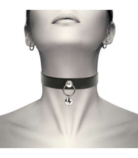 COQUETTE CHIC DESIRE - COLLAR CUERO VEGANO ACCESORIO WOMAN CASCABEL/ARO