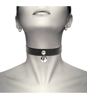 COQUETTE CHIC DESIRE - COLLAR CUERO VEGANO ACCESORIO WOMAN CASCABEL