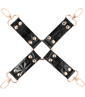 BEGME - BLACK EDITION HOG TIE CUERO VEGANO