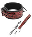 BEGME - RED EDITION COLLAR CUERO VEGANO CON FORRO DE NEOPRENO