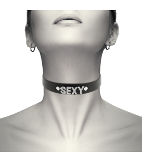 COQUETTE CHIC DESIRE - CHOKER CUERO VEGANO SEXY