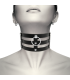 COQUETTE CHIC DESIRE - CHOKER CUERO VEGANO ESTILO FETISH