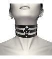 COQUETTE CHIC DESIRE - CHOKER CUERO VEGANO ESTILO FETISH