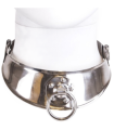 METAL HARD - COLLAR RESTRINGIDOR CON ANILLA