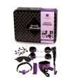 SECRETPLAY - BDSM SET 8PCS LILA / NEGRO