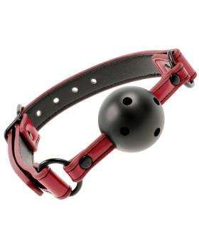 FETISH SUBMISSIVE DARK ROOM - MORDAZA TRANSPIRABLE