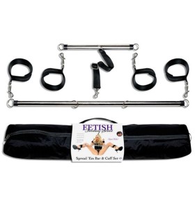 FETISH FANTASY SERIES - SET RESTRICCION BARRAS Y ESPOSAS FETISH