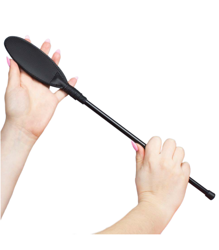 SECRETPLAY - FUSTA OVALADA NEGRA