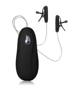 CALEXOTICS - PINZAS CON VIBRACIÓN NEGRO