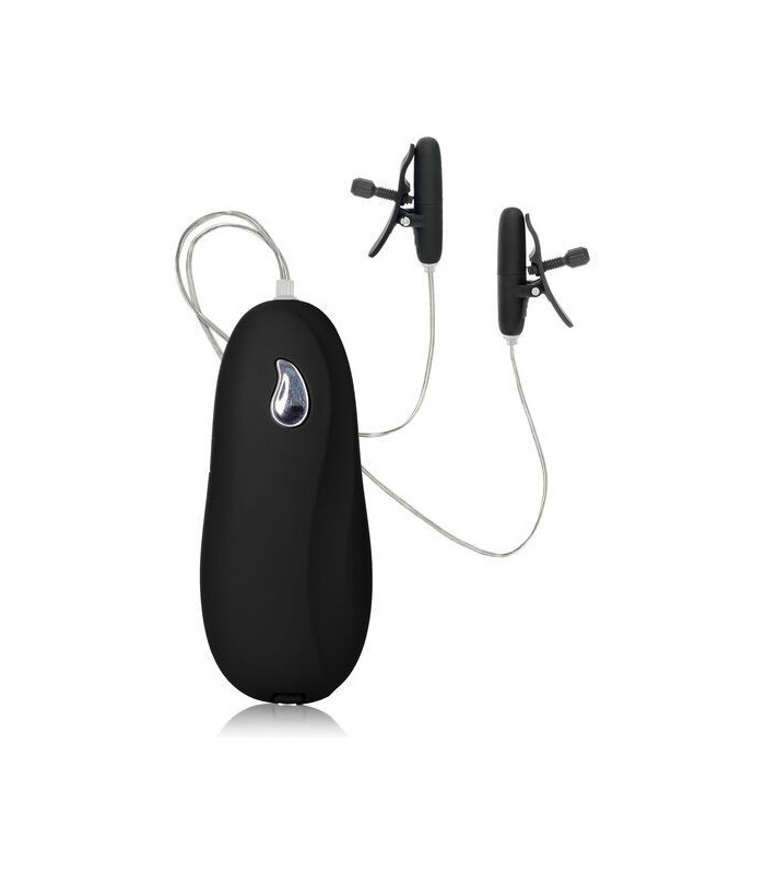 CALEXOTICS - PINZAS CON VIBRACIÓN NEGRO