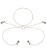 OHMAMA FETISH - 4 PINZAS PEZONES CON COLLAR DE CADENAS