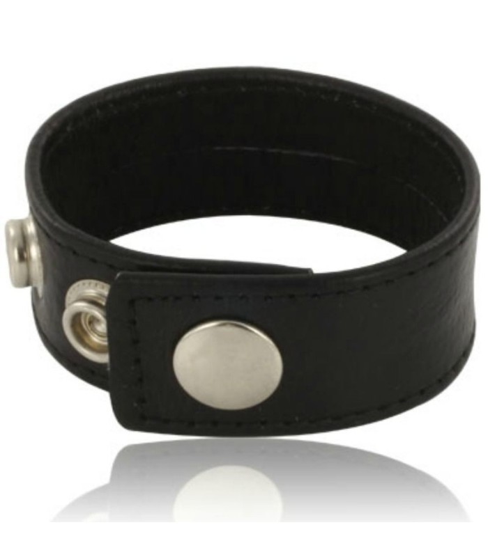 LEATHER BODY - CORREA CUERO AJUSTABLE PARA PENE NEGRO